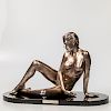 Ramon Parmenter Timeless Innocence, Reflections   Silver Sculpture
