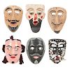 Collection of Mexican Parade Masks, Deaccessioned from the Children's Museum of Indianapolis