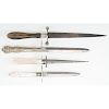 Four 19th Century Daggers