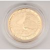 United States Columbus Quincentenary $5 Gold 1992-W, Proof