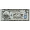 United States Blue Seal $10 Bill Bank Of Wheeling Series of 1902
