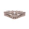 A Ladies Diamond Engagement Ring Set by Tacori