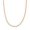 A Rope Chain in 18K Yellow Gold