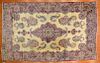 Antique Lavar Kerman carpet, approx. 10.2 x 16.4