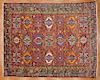Antique Karaja rug, approx. 8.6 x 10.10