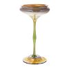 Tiffany Favrille glass stem vase