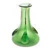 German iridescent glass miniature vase