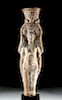 Very Large Egyptian Alexandrian Terracotta Nude Isis