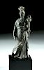 Roman Bronze Fortuna / Isis Figure