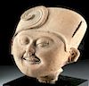 Veracruz Pottery Head - Sonriente "Smiling Face"
