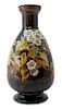 Doulton Lambeth Impasto Mottled Vase