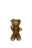 Early Jointed Long Brown Mohair Teddy Bear