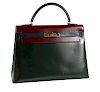 Hermes Leather Kelly Bag with Dust Cover