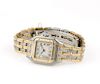 Cartier Tank Two Tone Panthere Watch