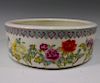CHINESE ANTIQUE FAMILLE ROSE BRUSH WASHER - REPUBLIC PERIOD