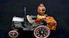 Vintage Marx Rough Rider Tin Wind Up Toy Car