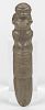 Taino Anthropo-zoomorphic Vomit Stick (1000-1500 CE)