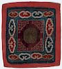 Tibetan Shigatse Single Square Meditation Rug