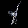 Murano Italian Art Glass Bird Figural Decanter