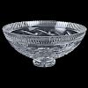 Waterford Cut Crystal Footed Centerpiece Bowl