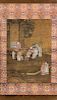 A Set of Scroll Paintings Depicting the Four Accomplishments Height 15 1/2 x width 10 5/8 inches.