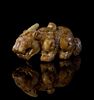 A Russet Jade Figure of Qilin Length 5 inches.