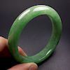 OLD Chinese Green Jade (Feicui) Bangle