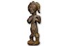 Luba Female Figure from Democratic Republic of the Congo - 34.5"