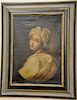 Italian School, 
oil on canvas laid on board, 
Copy of Guido Reni, Portrait of Beatrice Cenci, 
18th/19th century, 
unsigned, 
27" x...