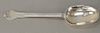 William Matthes (British) sterling silver spoon, circa 1686.  length 7 5/8 inches (19.37 cm), 1.5 troy ounces  Provenance:  ...