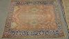 Heriz Oriental carpet, late 19th century (hole and tear on end, wear). 
9'2" x 11'3"

Provenance: 
Estate of Kenneth Jay Lane