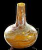 Pretty Roman Marbled Glass Flask