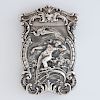 William B. Kerr & Co. Sterling Match Safe with Nude Figure