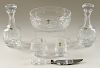 6 PC. LOT WATERFORD CRYSTAL AND ATLANTIS CRYSTAL