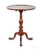 New England Queen Anne cherry candlestand