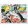 Roy Lichtenstein (American, 1923-1997) after van Gogh Poster 