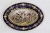 SEVRES. Oval Decorated and Bejeweled Porcelain