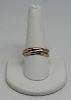 JEWELRY. Cartier Trinity 18kt Gold Rolling Ring
