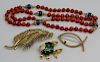 JEWELRY. Assorted 14kt and 18kt Gold Jewelry Group