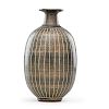 HARRISON McINTOSH Tall striped vase