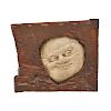 MARTIN BROTHERS Small face plaque