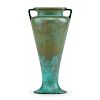 CLEWELL Patinated bronze vase