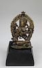 Early Antique Tibetan Bronze Mahakala Figure