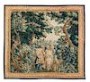 A Flemish Wool Tapestry 10 feet 7 inches x 10 feet 11 inches.