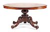 A William IV Marquetry Breakfast Table Height 30 x width 53 x depth 41 inches.