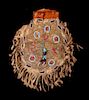Crow Beaded Tobacco Belt Pouch c. 1870-1880