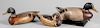 Two Sporting Life carved and painted duck decoys,