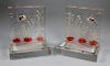 Pair of Lucite Fish Motif Bookends