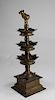 Antique Figural Tibetan Oil Lamp