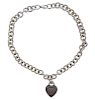 Tiffany &amp; Co Return to Tiffany Sterling Heart Tag Necklace